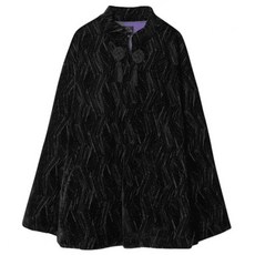 NEEDLES 니들스 23FW Oriental Jacket - R/CU Velvet / Geometric Emb BLACK (NS119) (벨벳 오리엔탈 자켓)