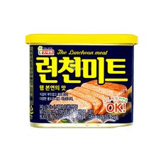 롯데 런천미트 340g /s/ 햄 로스팜 통조림 푸드 부대찌개, 1개