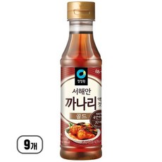 청정원 까나리 액젓 골드, 500g, 9개