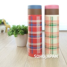 [AGZ_6810121] (선택 : 베이지핑크) 에브리데이즈 체크 보온병(300ml) 병 휴대용보온물병 휴대용물보온병 휴대용물병 휴대용병, 단일상품, 베이지핑크