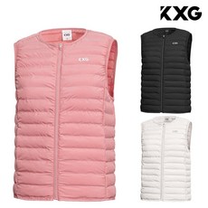 KXG 여성 골프웨어 겨울 튜브 패딩 베스트 K9WWVE3080