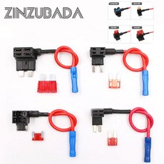 진주바다 듀얼휴즈홀더 DIY 멀티휴즈소켓 더블휴즈 ATO/소형Mini/LP-Mini/Micro2 신형휴즈홀더, ATO 듀얼휴즈홀더, 1개