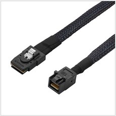 미니 SAS 8643 SFF 8087 HD 내장 서버 데이터 케이블 미니 SAS HD SFF-8643 데이터 서버 하드 디스크 레이, 02 SFF 8087-8643_01 2m, 01 SFF 8087-8643_06 2m