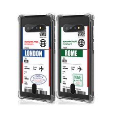 STONESTEEL 갤럭시 S8 S8플러스 S9 S9플러스 카드 수납 범퍼 보딩패스 항공권 비행기 티켓 비행기표 케이스