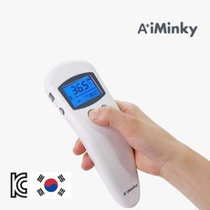 맘스포유 A+iminky 아이밍키 국산 비접촉 적외선 온도 측정기 온도계, 1개