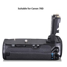 DSLR 카메라 수직 배터리 그립 캐논 70D 용