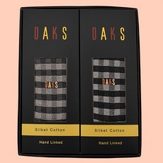 [닥스양말] 닥스 남자/신사 양말 2족세트 DK3M20326 S012