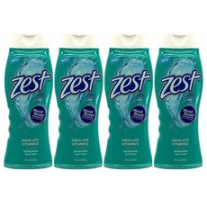 zest 제스트 아쿠아 바디워시 바디클렌저 532ML 4팩, 1개, 1g