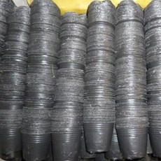 비닐 포트 화분 화훼 대용량 묘목 컵 봉지 검정 블랙 소형 중형 대형 플라스틱, 8X7 500개