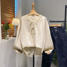 자수블라우스