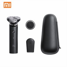 XIAOMI MIJIA 전기 면도기 S500 S500C 빨 휴대용 남자 스마트 면도기 3 머리 면도 Led 디지털 디스플레이|전기면도기|, 1개, S500C and 1 Head, 스페인