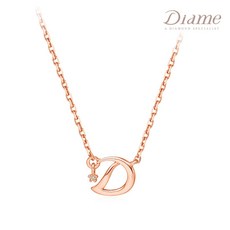 다이아미목걸이