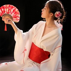 유카타 Japanese Traditional Kimono Cardigan Women Dress Bath Robe Yukata Geisha Cosplay Clothing Asi