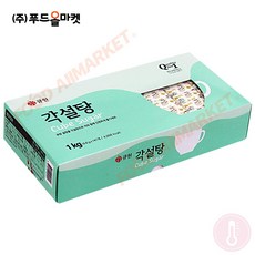 푸드올마켓_ 큐원 각설탕 1kg, 1개