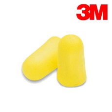 3M 귀마개 테이퍼핏 Taperfit 100쌍 이어플러그 소음차단 수면 청력보호 층간소음 공부 독서실 산업용 공업용 작업용 귀마개 귀보호 귀마게, 1개