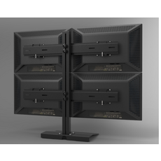 주식컴퓨터모니터4대