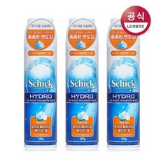 쉬크 하이드로 모이스춰라이징 쉐이브젤 199gx3개, 없음, 상세설명 참조