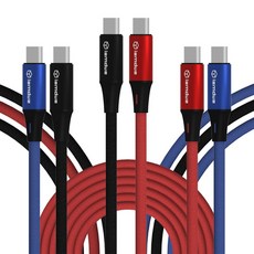 아이엠듀 USB C타입 to PD 60W 고속충전 시폰 패브릭 케이블 200cm