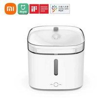 애견정수기 음수대 자동 물 마시는 분수 개 고양이 음소거 음료 피더 그릇 앱, 3 filter element, 1개