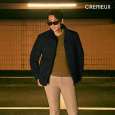 [오플]다니엘크레뮤 20FW FAUX 스웨이드 구스다운 파카