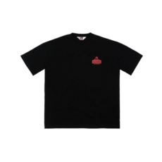 BEN DAVIS 벤데이비스 ORIGINAL CURSIVE PRINT TEE 반팔티셔츠 블랙 매장정품