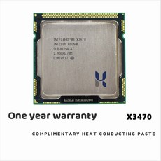 Intel Xeon X3470 프로세서 8M 캐시 2.93GHz SLBJH LGA 1156 CPU, 한개옵션0