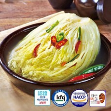 NS홈쇼핑 안동학가산 백김치 5kg / 모든재료 국내산 100% / 아이스박스 포장..[31602323], 1개