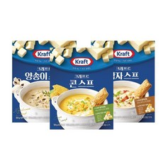 크래프트 스프 3종 21팩 (양송이7팩 + 감자7팩 + 콘7팩), 단품