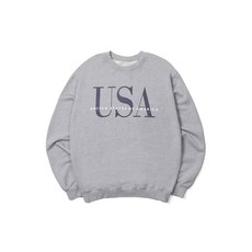 로얄시티파크 USA SWEATSHIRT MELANGE