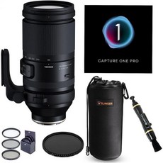 Tamron 150-500mm f/5-6.7 Di III VC VXD 렌즈 캡처 원 23 프로 키 카드 필터 키트 렌즈 파우치 청소기, 1개