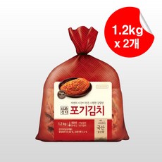 아워홈 이나김치 포기김치 1.2kg x 2개 (2.4kg)