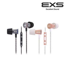 우성음향 EXS X10 스피어 마그네틱 이어폰, 화이트로즈골드