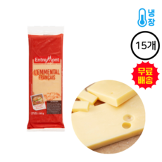앙뜨레몽 프렌치 에멘탈 치즈, 15개, 135g