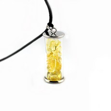 유리팬던트목걸이