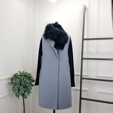 막스카라 여우털 넥 워머 M74TFM811U1