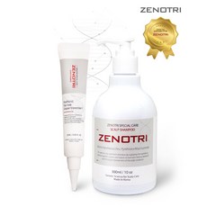 제노트리(zenotri) 지루성 두피 머리 가려움에 탁월한 유전자 분석 기반 비듬제로(anti dandruff) 라이트 패키지, 1개