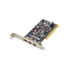 파이어와이어 카드 Firewire 케이블 포트 PCI PCIX 1394 이미지 영상 캡처 TI SN082AA2 칩 IEEE13942B 1A FireWire 800 어댑터 확장, 1개