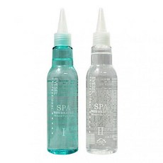 윤성팡 스파웨이브 웨이브 솔루션 1제 2제 180ml 20개 웨이브펌, 1