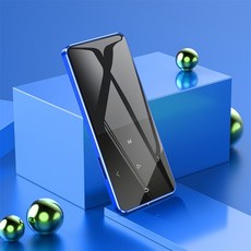 2023 히브리어 지원 새 버전 X2 블루투스 MP3 음악 플레이어 및 내장 16GB HiFi 휴대용 워크맨(라디오/FM/레코드 포함), 협력사, 16 기가 바이트, 파란색