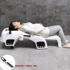 샴푸의자 성인 환자 어르신 머리감기 목욕 용품 휴대, 확장 버전 (흰색) + 동축 브래킷