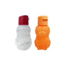 타파웨어 물통 물병 사자 눈사람 어린이물통 350ml 2p, 2개