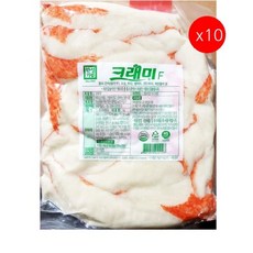 [더착한푸드]크래미(한성 1K) 10개 식자재마트 대용량 업소용 크래미 맛살 즉석식품 간식 안주