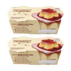 풍림푸드 캐러멜 커스터드 푸딩, 4개, 120g