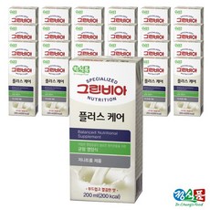 정식품 플러스 케어 200ml 저나트륨 일반 영양식, 24개