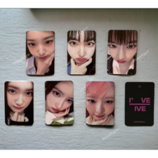 [국내 히트 상품] IVE아이브 포카 IVE SWITCH 장원영 안유진 LIZ REI LEESEO GAEU 아이브앨범, K