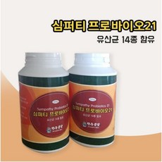 심퍼티프로바이오21 면역증강유산균 송아지 프로바이오틱스 설사예방 치료보조 영양제 설사개선제 [500g], 1개