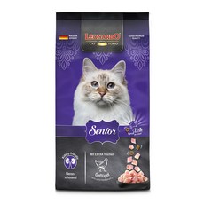 레오나르도 시니어 사료 노령묘 신장관리용 치석관리 7.5kg, 심장/간, 1개