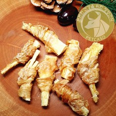 펫카소 강아지 수제간식 애견 무방부제, 100g, 1개, 황태치킨말이