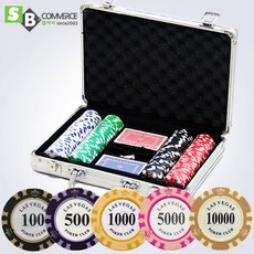 경기용 14g 카지노칩 데칼클레이 하이원200P 가방세트