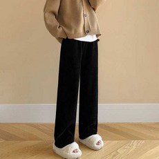임산부 기모 바지 트레이닝 임부복 따뜻한 통바지